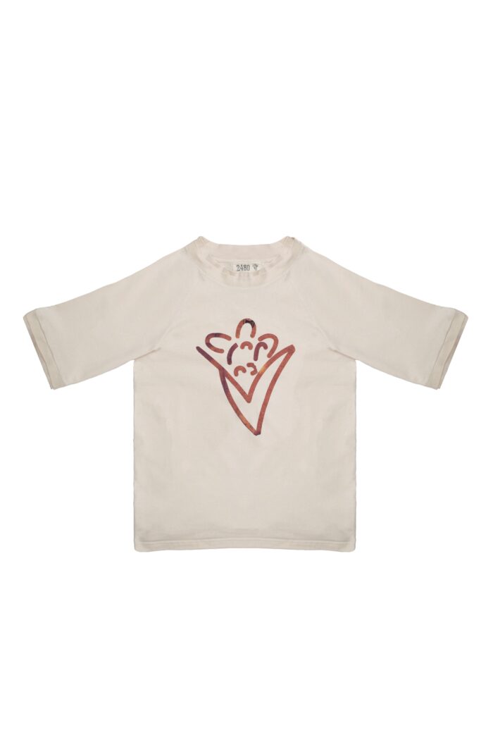 T-shirt crop Carton – Image 3
