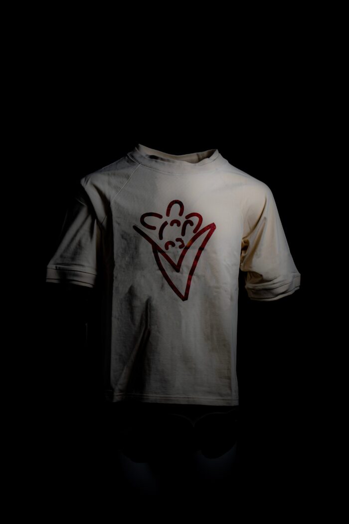 T-shirt crop Carton – Image 1
